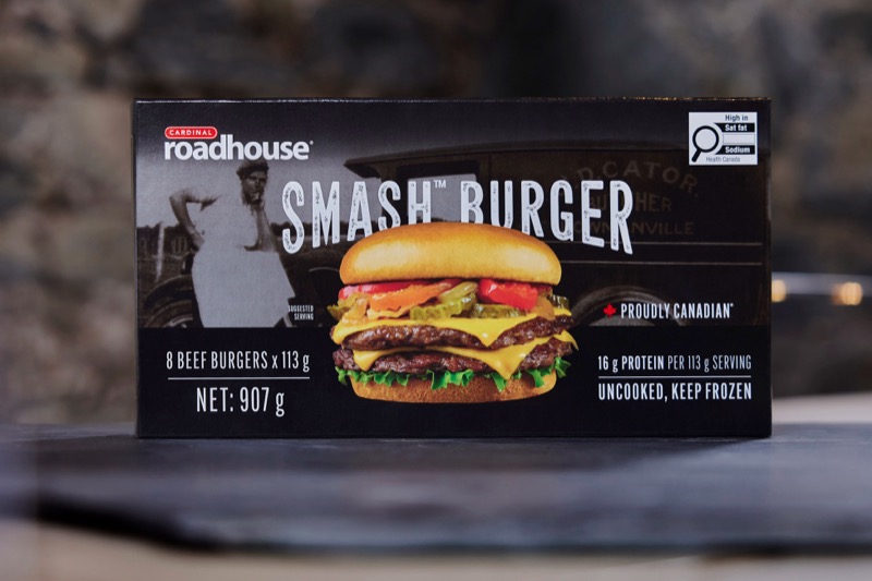 Smash Burger food packaging